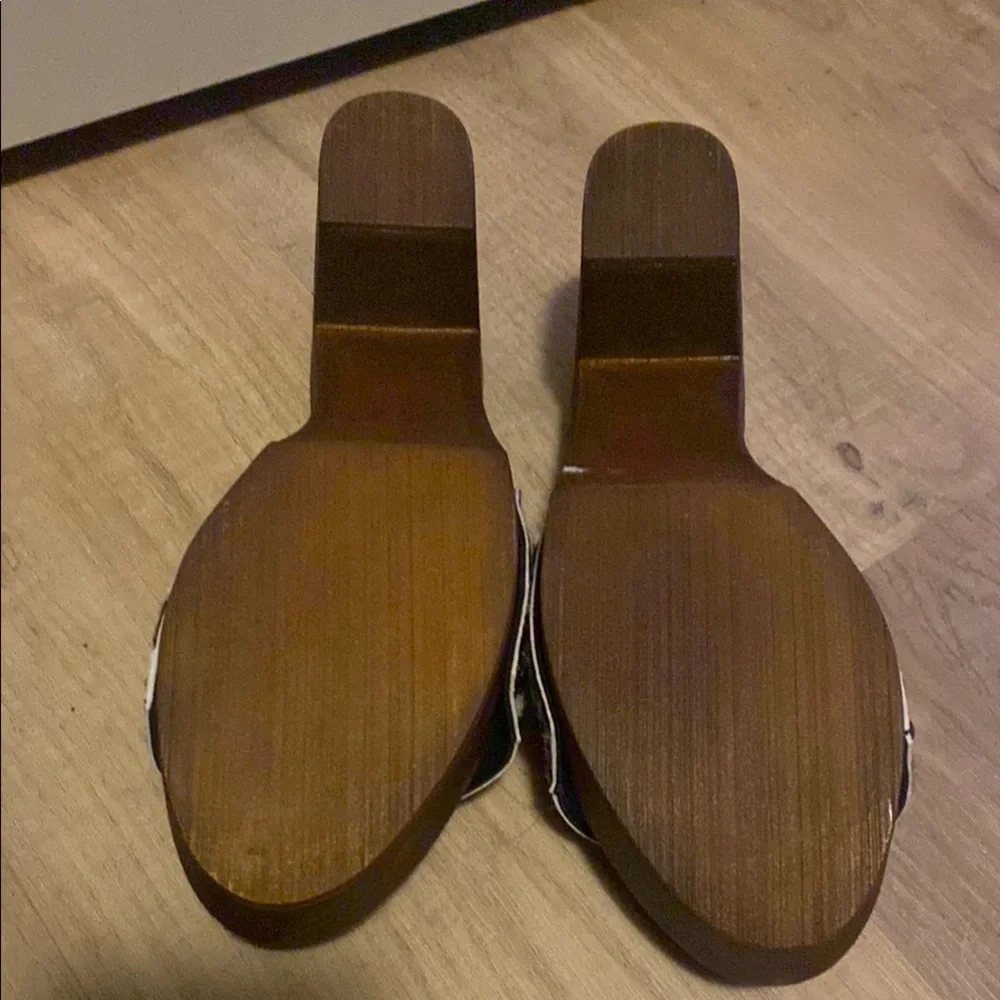 Zebra Print Mules - Picture 3 of 3